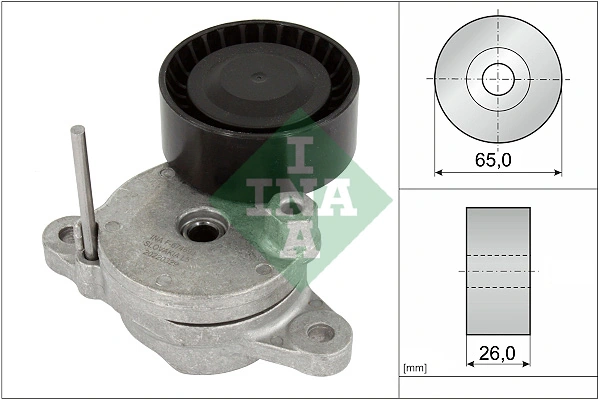 Belt Tensioner, V-ribbed belt